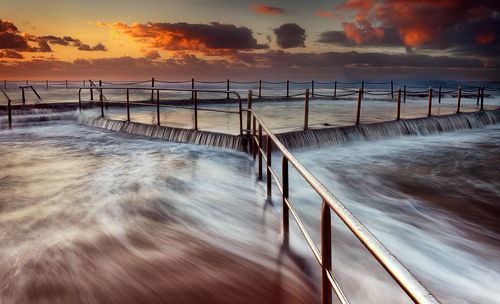 Mona Vale Beach Rockpool. Photography by Lee Duguid