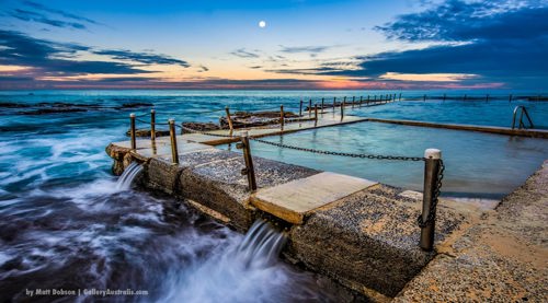 Avalon Rock Pool - photography by Matt Dobson