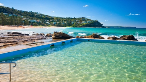 Whale Beach Rockpool. Photo Credit by Ellaslist.com.au